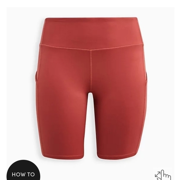 NWT Torrid Happy Camper Performance jersey 9" Active Bike short 2x - Picture 7 of 15